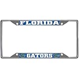 FANMATS NCAA University of Florida Gators Chrome License Plate Frame