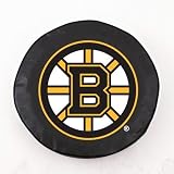 NHL Boston Bruins Tire Cover Color: Black, Size: D10