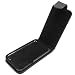 LUPO Apple Iphone 3G/3GS Leather Flip Case With Magnetic Clasp - BLACK  from LUPO