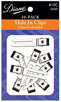 Diane Slide-in Clips, 1.75 Inches