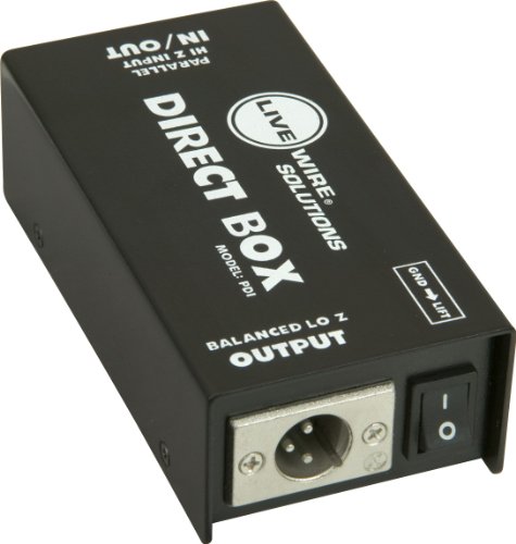 Best Price Live Wire Solutions PDI Double Shielded Heavy Duty Passive Direct Box