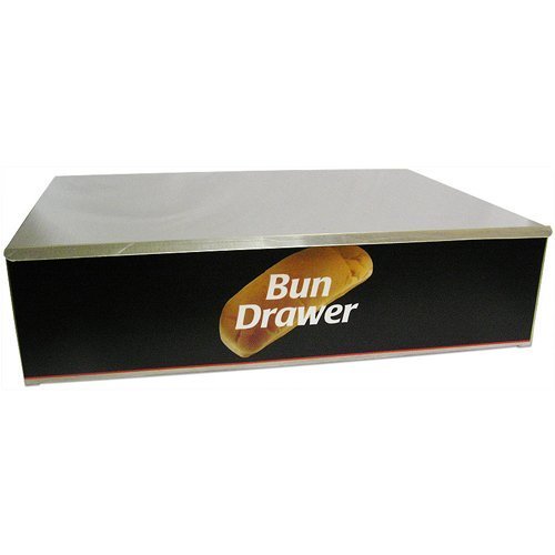 Hot Dog Roller Grill 30 Hotdogs W/ Sneeze Guard Bun Box