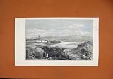 1881 ARTA EPIRUS OCCUPIED GREEKS MOUNTAIN RIVER SCENE