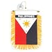 Philippine National Flag Mini Car Banner for Auto Mirror