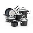 Circulon Symmetry Hard Anodized Nonstick Cookware Set, 11-Piece