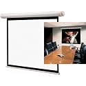 Draper Salara M, AV Format Manual Wall or Ceiling Mounted Projection Screen, 72" x 96", 120" Diagonal, Fiberglass Matte White.