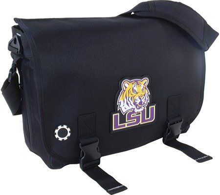 DadGear Collegiate Series Diaper Messenger Bag - LSU Lousiana State University