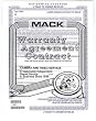 Mack 3 Year TV $ 3100 Warranty In-Home