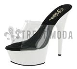 Pleaser Women's Delight-601UV/C/NPP Platform Sandal