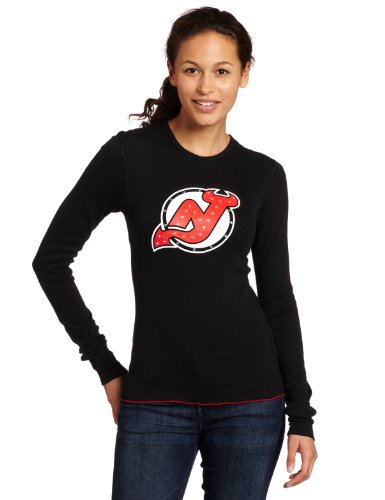 Majestic Threads NHL New Jersey Devils Baby Thermal, Extra Large, Black