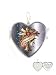 Fashion Jewelry ~ Faith Heart Locket Hook Pendant