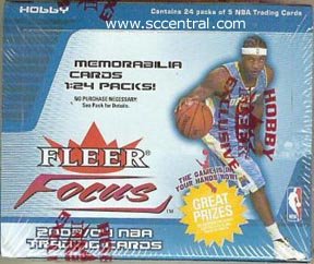 2003 04 Fleer Focus Basketball Unopened Hobby Box