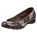 Skechers Women's Debytantes Plaid Skimmer On Wedge,Chocolate,9.5 M US