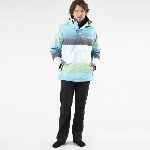 Quiksilver Last Mission Print 1 Men's Jacket Alpha Large