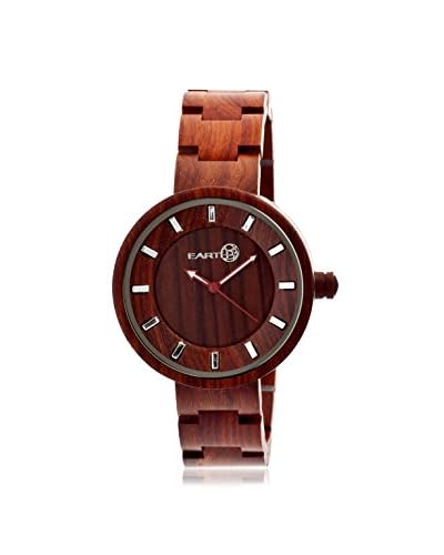 Earth Women’s EW2503 Root Red Wood Watch