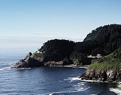 Distant Haceta Head Light Photograph - Beautiful 16"x20" Photographic Print by Carol M. Highsmith