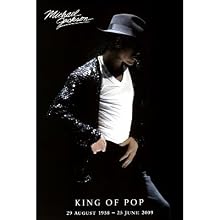 Michael Jackson Hat King Of Pop Art Poster Print 24x36