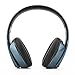 Whitelabel MusicStudio Bluetooth 4.0 Over Ear Headphones, Wireless Stereo Headsets Earphones, Built in Mic Hands-free Calling, 3.5mm Audio Input, Wireless or Wired(Metal Blue)