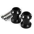 Anti-crash Black Motorcycle Motorbike Street Racing Sport Bike Spool Swing Arm Protector Slider for Yamaha YZF250 YZF600 YZF1000 YZF-R6 YZF-R1 Vmax FZS FJR FZR V Star XVS 650 1100 XV 750 Virago Royal Star FJ FZ MT XVZ XJ YX