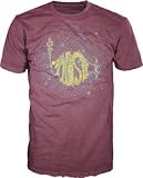 Phish Spaced Out Logo Mens T-shirt (XX-Large/Maroon)