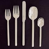 Mikasa Zena Satin Stainless-Steel 40-Piece Flatware Set with Tray, Service for 8