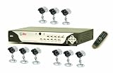 Q-See QSD6209C9-250 9 Channel MPEG4 Network DVR with Remote Internet Monitoring and Pre-installed 250GB HDD