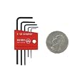 Wiha 35392 5-piece Micro Metric Short Arm Hex Key Set in Mini Molded Holder