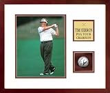 Tim Herron Golf Ball Series Framed Signed Photo