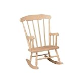 International Concepts 1CC-2465 Boston Rocker, Unfinished