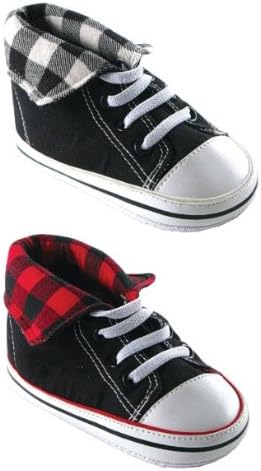 Fold Down Hi-Top Sneakers