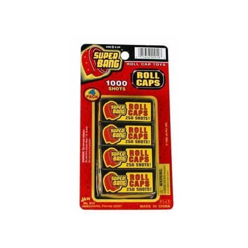 Childrens Toyshop  Toys : JaRu Big Blast Roll Caps