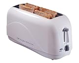 Frigidaire Fcl4001/h 1300w 4 Slice Long Slot Toaster White