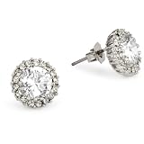 Nina Bridal Marcella Cubic Zirconia Stud Earrings
