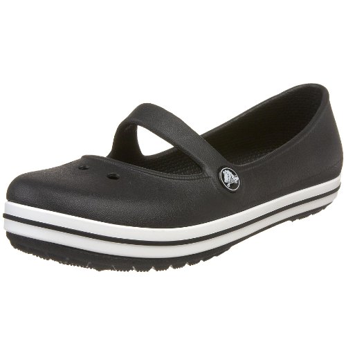Crocs Genna Mary Jane (Toddler/Little Kid),Black/Black,8 M US Toddler