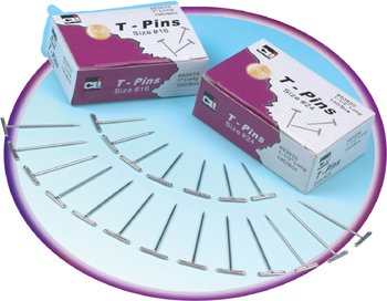 Charles Leonard Inc. Desk Pins, 1.5 Inch Long, 100/box (83650)
