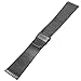 18/20/22/24mm Stainless Steel Watch Mesh Band Strap Double Clasp Bracelet