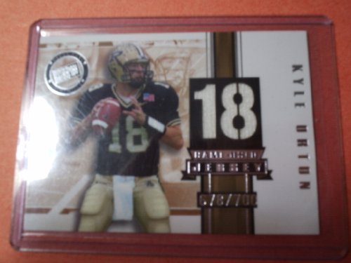 2005 Press Pass Se Game Used Jerseys Silver JC / KO Kyle Orton - Chicago Bears (Piece of Authentic Jersey - Serial #'d to 700 - Football Cards)