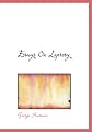 Essays On Leprosy