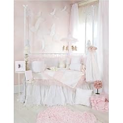 4 Pc Set (Includes quilt, bumper, fitted sheet, crib skirt)