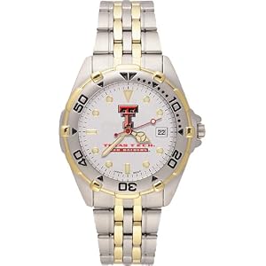 Buy Texas Tech Red Raiders Mens All Star Watch Stainless Steel Bracelet