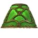 Meyda 22148 Victorian Art Glass Gothic Animals Shade - Green