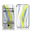 Double Helix Yellow Design Apple iPod Touch 2G (2nd Gen) / 3G (3rd Gen) Protector Skin Decal Sticker