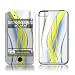 Double Helix Yellow Design Apple iPod Touch 2G (2nd Gen) / 3G (3rd Gen) Protector Skin Decal Sticker