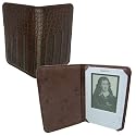 Genuine Alligator Leather Cover Case for Kindle 2 (Brown)