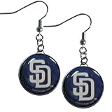 MLB San Diego Padres Charm Dangle Earrings