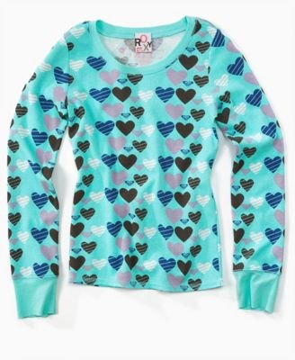 Buy Roxy Girls “Good Life” Allover-Print Thermal Tee
