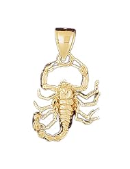 CleverEves 14K Gold Zodiac Pendant 7.6 - Gram(s)