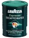 Lavazza Italian Coffee, Espresso Decaffeinated, Ground, 8-Ounce Cans