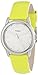 Timex Women's T2P0842M Lemon Lime Patent Leather Strap Watch
