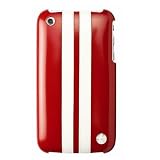 TREXTA iPhone3G/3GS用 本革ケース SNAP ON COVER 2W ON RED SOC-2WONRE